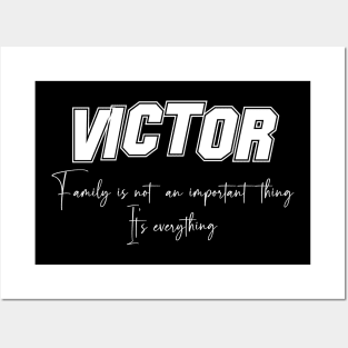 Victor Second Name, Victor Family Name, Victor Middle Name Posters and Art